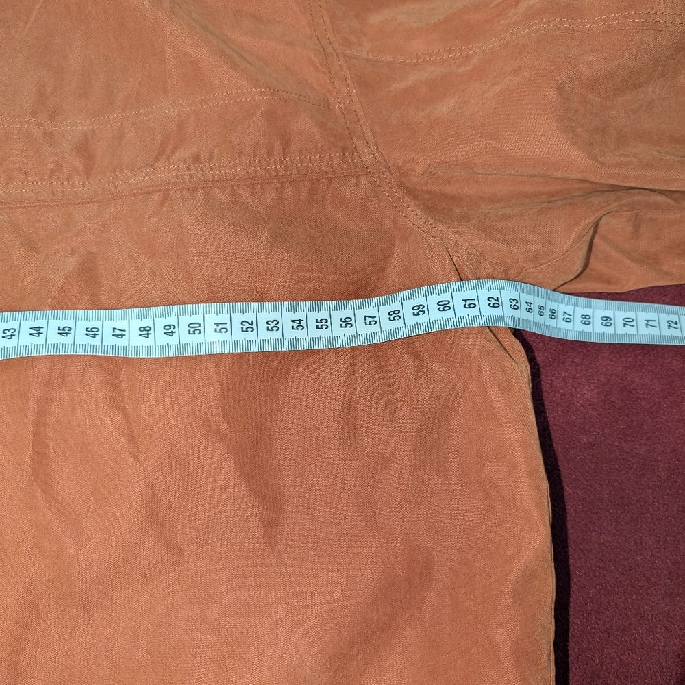 Vintage Britches Burnt Orange Windbreaker Jacket - Size L - Picture 6 of 7